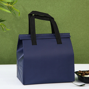 Reusable Non-Woven Tote Bags for Food & Drinks Portable Fabric Insulated for Hot & Cold Delivery Cake Packaging Pouches - Product Image 6