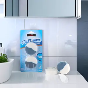 Blau Automatische Toiletten schüssel reiniger Tabletten blaue Blasen feste Block Toiletten reinigungs tablette