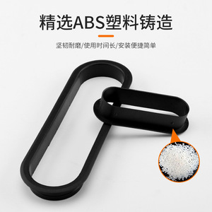 Prensaestopas de plástico Ying Sheng 190x60mm 90x35mm con orificio de ventilación ovalado para disipación de calor en escritorios y gabinetes - Product Image 3