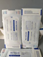 Pochettes d'auto-stérilisation pour cabinets dentaires pochette de sacs autoclave pour outils de dentiste pour outils de nettoyage 3.5*10 pouces