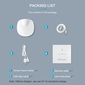 Le concentrateur Terncy ZigBee 3.0 fonctionne avec <span class=keywords><strong>HomePod</strong></span> <span class=keywords><strong>Mini</strong></span>, <span class=keywords><strong>HomePod</strong></span>, l'application Home et HomeKit, prend en charge les lampes et les contrôleurs Gledopto - Product Image 4