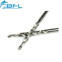 BFL carbure de tungstène 2 flûte étape foret ensemble étape fraise en bout carbure liquide de refroidissement foret