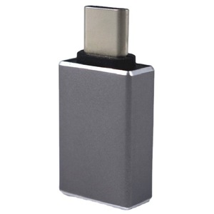 Adaptador de tipo C macho a USB 3,0 hembra, conector OTG de aluminio para teléfono, unidad Flash, lector de tarjetas, carga - Product Image 1