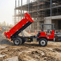 Camion benne souterrain 4x4 Kapru KF-6 de 6 tonnes pour l'exploitation minière avec purificateur d'échappement