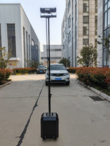 3M alta visibilidade móvel LED <span class=keywords><strong>Light</strong></span> Tower Mini-tipo com mastro telescópico bateria IP65 recarregável para iluminação exterior - Product Image 2