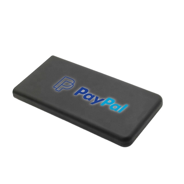 Hot Selling Portable Slim RABS Wireless Power Banks Light up 10000mAh Power Bank Built in 5W Induction Charger
