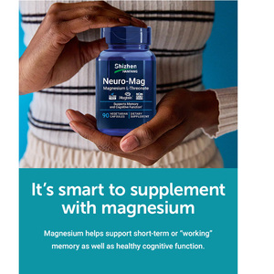 OEM Life Extension Neuro-<span class=keywords><strong>Mag</strong></span> <span class=keywords><strong>Magnésium</strong></span> L-Thréonate, Santé de la mémoire, Pensée rapide, Soutien à la santé cognitive, Végétarien, Sans OGM - Product Image 2
