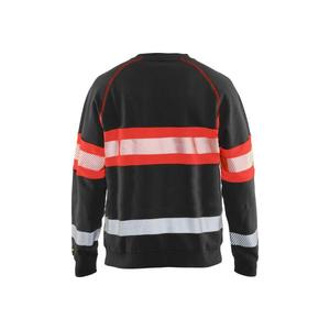 BLAKLADER - 3359115899554XL Pull haute visibilité Noir/Rouge-EAN 7330509553886 HI-VIS WORKWEAR - Product Image 2