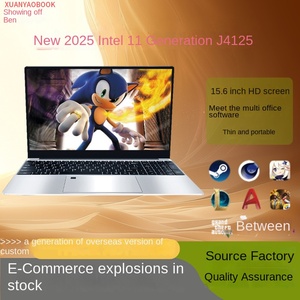 Tùy Chỉnh 15.6 Inch J4125 Máy Tính Xách Tay Máy Tính Mới <span class=keywords><strong>Intel</strong></span> Ánh Sáng Mỏng Thiết Kế Máy Tính Xách Tay Cho Văn Phòng Kinh Doanh Học Tập Trực Tuyến Chơi Game - Product Image 3