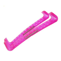 LIUHUO Protège-chaussures de patinage élastiques, protection de lame de patin à glace, longueur réglable, pour patins de vitesse/figure, pour garçons