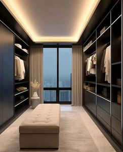 Vestiaire chambre garde-robe personnalisation professionnelle Style bois massif Style Style moderne garde-robe vestiaire personnalisation - Product Image 3