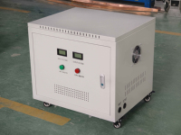 Transformateur Automatique Triphasé Basse Tension 45kVA 100kVA 200kVA 200V 400V 480V, Bobine Toroidale Élévateur, Enroulement en Aluminium pour Distribution