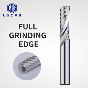 Carbide Tungsten Steel <strong>Single</strong> <strong>Flute</strong> <strong>End</strong> <strong>Mill</strong> DLC Coated <strong>Single</strong>-Edge Milling Cutter For PVC <strong>Aluminum</strong> ODM &amp; OEM Customized Support - Product Image 5