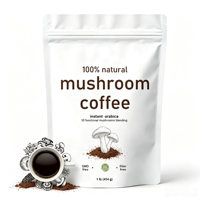 Poudre de café aux champignons 10-en-1 OEM, contenant du champignon Crinière de lion