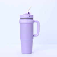 Gobelet isotherme en acier inoxydable à double paroi avec poignée, couleur personnalisée, 30 oz, plusieurs couleurs