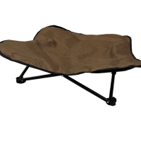 Lit pour chien pliable moderne et portable, design surélevé pour chiens