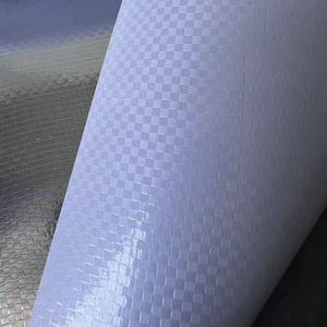 Tissu tissé avec revêtement en aluminium, film PET métallisé, épaisseur personnalisée, auvent extérieur, imperméable, résistant à l'humidité, isolant thermique - Product Image 2