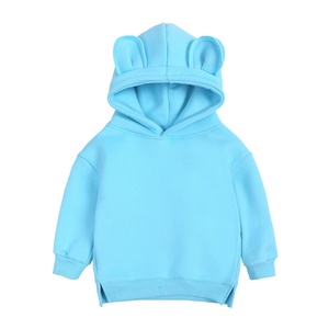 Sweat-shirt décontracté respirant en jersey pour bébé et parent, avec oreilles d'ours, 100 % coton, pour printemps-automne, tenue familiale - Product Image 4