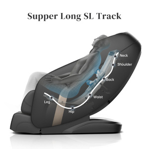 Modern <b>Zero</b> <b>Gravity</b> Shiatsu Full Body Recliner SL-Track Massage <b>Chair</b> for Living Room & Outdoor Use - Product Image 3