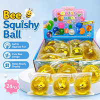 Jouet Squishy Maltose Abeille, Jouet Anti-Stress Doux à Presser