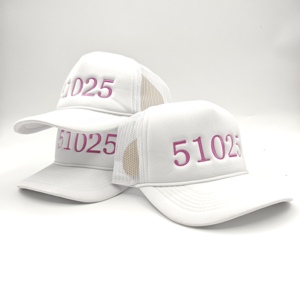 Casquette de baseball structurée à 5 panneaux en mousse courbée, personnalisable, réglable, style camionneur, promotionnelle, couleur décontractée, fabriquée en usine (OEM) - Product Image 3
