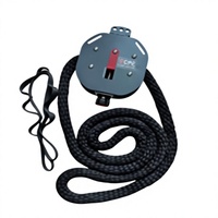 Appareil d'entraînement à la corde sans fin, accessoire pour rack de musculation, en fer Q235, corde en polyester de 4M et 32MM, équipement de fitness pour la maison