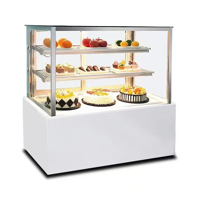 Cake Chillers Glazen Display Vitrines Gebruikte Bakkerij Vitrines Te Koop