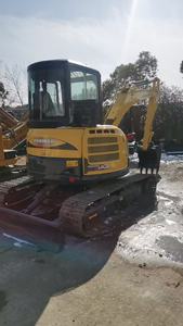 รถขุดมือสอง Yanmar VIO55 แบบ Zero Tail Swing เครื่องยนต์ Yanmar เหมาะสำหรับพื้นที่แคบ พร้อมยางรองพื้น มีสินค้าในสต็อก ราคาถูกที่สุด พร้อมใบรับรอง CE - Product Image 1