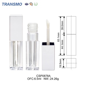 Tube à gloss vide personnalisable, tube à gloss cristallin vide, tubes à gloss personnalisés de 6 ml - Product Image 3