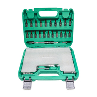 Kit d'outils de réparation automobile portable le plus vendu, 53 pièces, jeu de clés à cliquet 72 dents, embouts de tournevis et douilles multi-types