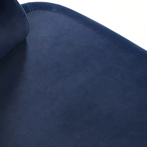 Fauteuil de designer contemporain français de haute qualité, en acier inoxydable et velours, fauteuil de salon pour le salon - Product Image 6