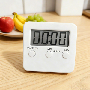 Temporizador de Cocina Digital Mini de Plástico con <span class=keywords><strong>Pantalla</strong></span> LCD, Temporizador de Cocina con Dígitos Grandes, Alarma Fuerte, Base Magnética - Product Image 5