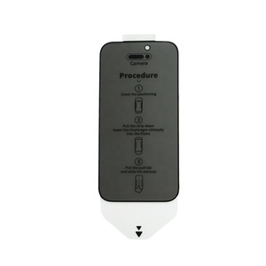 Protection d'écran en verre trempé 9H 2.5D HD à installation facile Magic Box, directement de l'usine, abordable, pour <span class=keywords><strong>iPhone</strong></span> 17 16 15 Pro Max - Product Image 2