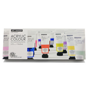 En gros Sans Décoloration Non Toxique 22Ml <span class=keywords><strong>Tube</strong></span> 12 Couleurs de <span class=keywords><strong>Peinture</strong></span> <span class=keywords><strong>Acrylique</strong></span> Pour La <span class=keywords><strong>Peinture</strong></span> - Product Image 6