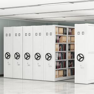 Étagères mobiles d'archives étagères mobiles manuelles à double face systèmes <span class=keywords><strong>de</strong></span> rayonnage <span class=keywords><strong>de</strong></span> stockage armoires denses - Product Image 5