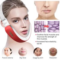 Appareil de lifting du visage en V, intensités réglables pour affiner la mâchoire, électrique, anti double menton, portable, rechargeable US AU CN