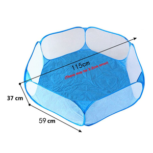 Enfants jouet tente de jeu pliant balle <span class=keywords><strong>piscine</strong></span> stylo Portable mignon bleu enfants fosse - Product Image 2