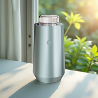 Diffuseur de parfum intelligent sans eau contrôlé par application, diffuseur d'huile portable de luxe en métal, rechargeable sans fil pour voiture et maison, mini diffuseur de senteur