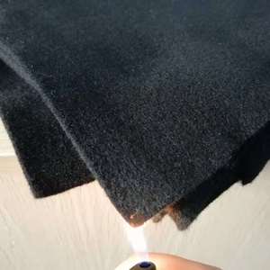 Black Flame Retardant Pre <b>Oxidized</b> Felt 1.0mm Medium Weight Industrial Nonwoven Fabric Activated Carbon Fiber - Product Image 3