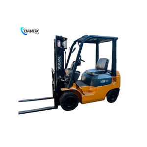 Montacargas Toyota Usado Barato de 1.5 Toneladas FD15, Montacargas Toyota 7FD15 Original Usado, Dimensiones para Construcción y Alimentos, Venta, Nueva Llegada - Product Image 1