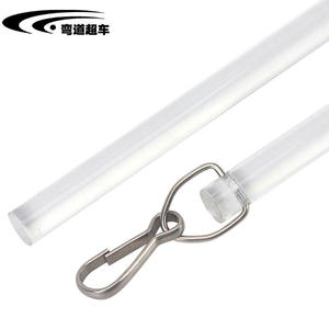 ราวม่านอะคริลิค เหล็ก อลูมิเนียม ไฟเบอร์กลาส สำหรับโรงแรม หน้าต่างบานใหญ่ - Product Image 3