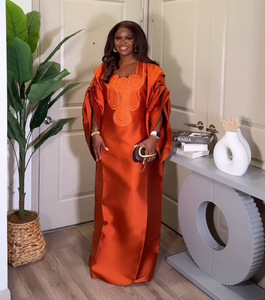 Envío Rápido C250924, Boubou de Lujo, Abaya Tradicional Africana, Vestido Elegante para Fiesta 2026 - Product Image 5
