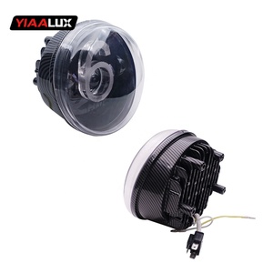 ไฟหน้า LED สีดำพร้อมโคมไฟหัว DRL สีขาวสำหรับ <span class=keywords><strong>Vespa</strong></span> <span class=keywords><strong>GTV</strong></span> 6 Sei giorni <span class=keywords><strong>125</strong></span> 250 300 - Product Image 6