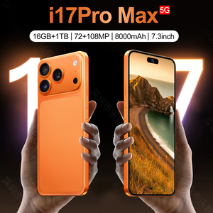 สมาร์ทโฟน I17 Pro Max 5G รุ่นใหม่ปี 2025 ของแท้ ซิมคู่ หน่วยประมวลผล MTK หน้าจอ HD สำหรับเล่นเกม เวอร์ชันสากล - Product Image 3