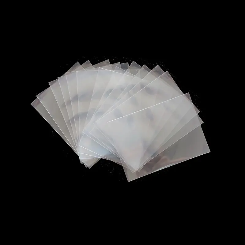 High Quality Clear Penny Sleeves 100 pieces pack Cheap Soft Card Sleeves Customized Packing Standard Clear Sleeves For Card
