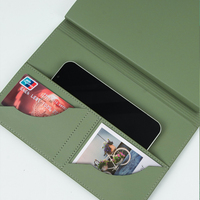 Meilleure vente cuir PU carton moussant couverture rigide journal intime carnet de notes numérique coffret cadeau avec stylo