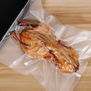 Custom Textured Vacuum Seal 5 Pack Food Storage Bags For Stores Nylon Sealer Rolls Plastic Vacuum Sealed Bags