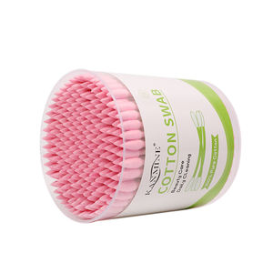 <span class=keywords><strong>Coton</strong></span>-tiges personnalisés avec logo <span class=keywords><strong>de</strong></span> marque privée, emballage en pot, tête ronde, 200 pièces, bâtonnets en papier, cotons-tiges avec boîte ronde - Product Image 3