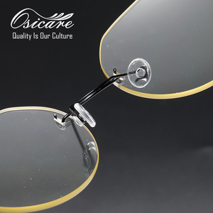 Osicare 2375 <span class=keywords><strong>Lunettes</strong></span> <span class=keywords><strong>de</strong></span> luxe <span class=keywords><strong>de</strong></span> marque en or, vente en gros, <span class=keywords><strong>lunettes</strong></span> sans monture, lentilles <span class=keywords><strong>de</strong></span> créateur <span class=keywords><strong>de</strong></span> qualité supérieure, monture en titane, <span class=keywords><strong>lunettes</strong></span> optiques pour hommes - Product Image 3