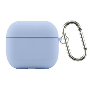 Funda de silicona <span class=keywords><strong>para</strong></span> <span class=keywords><strong>AirPods</strong></span> de 4ª generación con <span class=keywords><strong>forro</strong></span> de microfibra, funda protectora <span class=keywords><strong>para</strong></span> auriculares inalámbricos <span class=keywords><strong>para</strong></span> <span class=keywords><strong>AirPods</strong></span> 4 3 2 - Product Image 4
